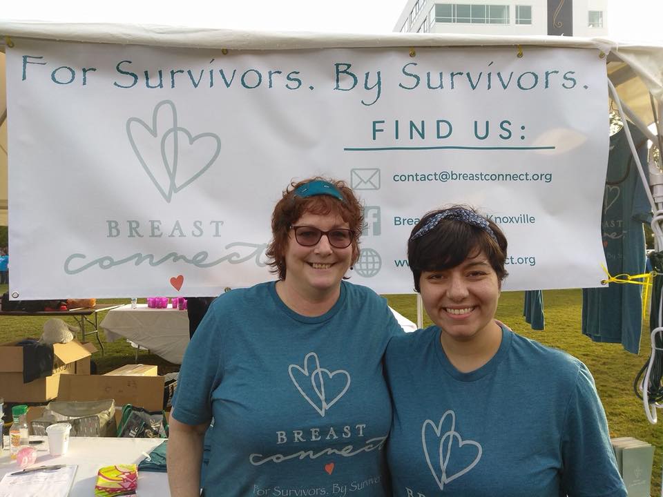 Breast Connect community booth